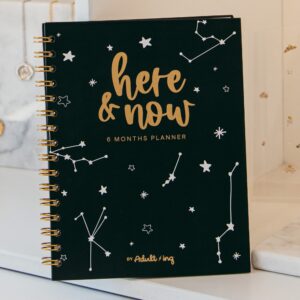 Agenda Sin Fecha 6 Meses Estrellas