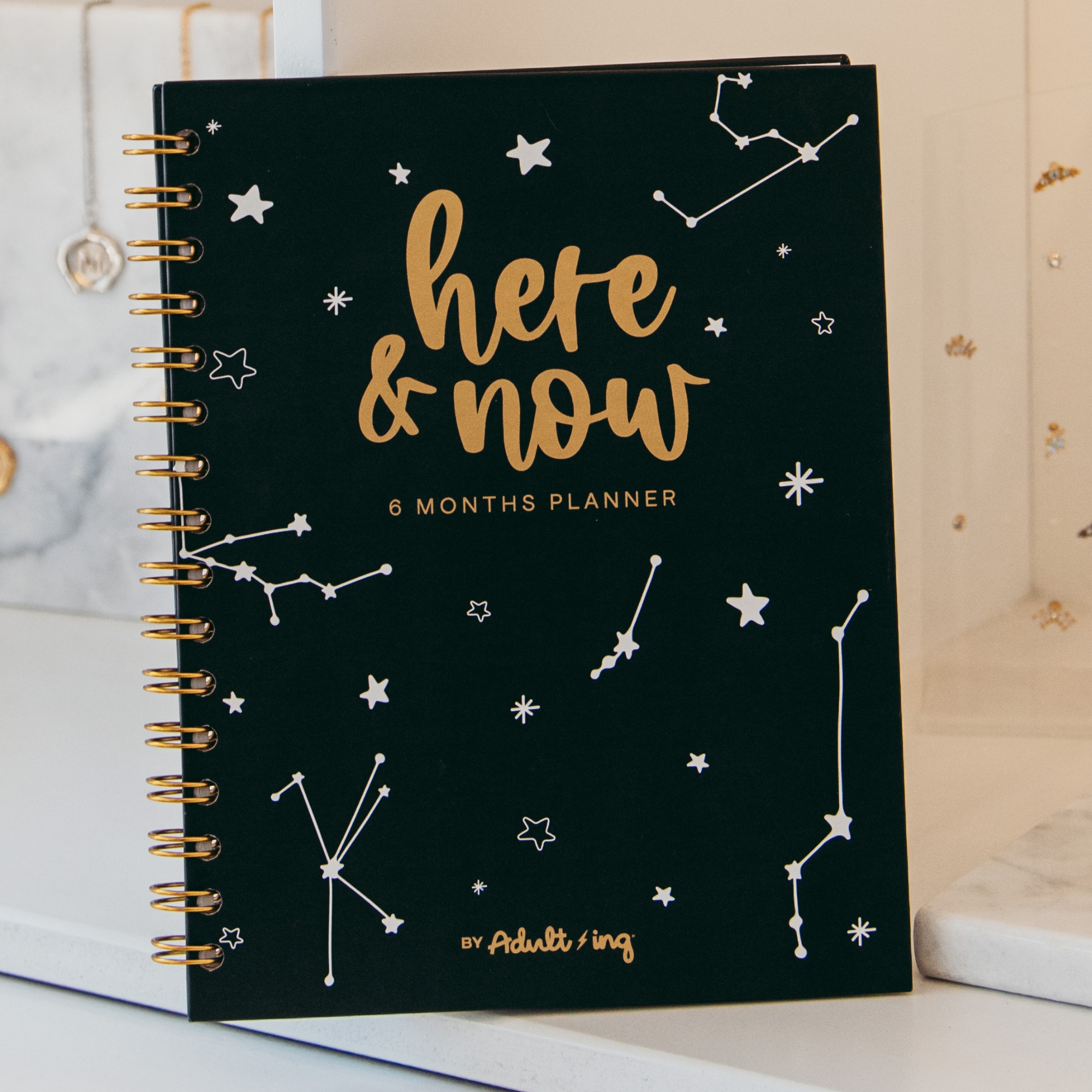 Agenda Sin Fecha 6 Meses Estrellas