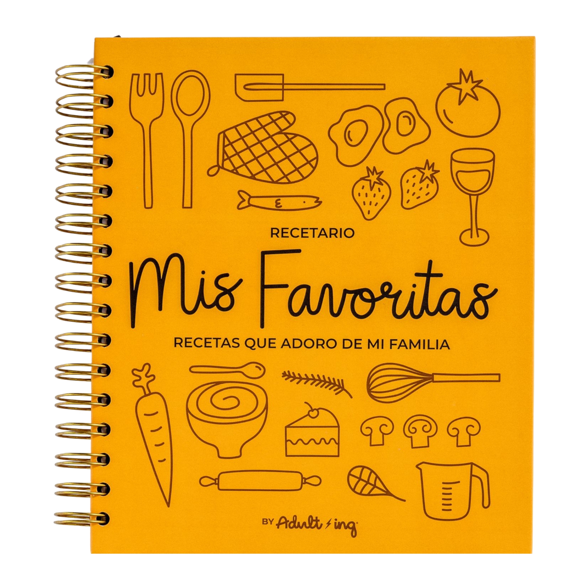 Recetario "Mis favoritas" – Tu propio libro de recetas