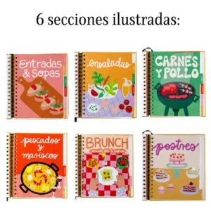 Recetario "Mis favoritas"- ¡Tu propio libro de recetas de cocina! - Imagen 3