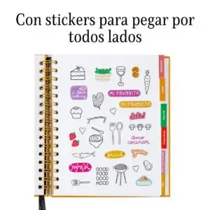 Recetario "Mis favoritas"- ¡Tu propio libro de recetas de cocina! - Imagen 5