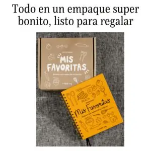Recetario "Mis favoritas"- ¡Tu propio libro de recetas de cocina! - Imagen 6