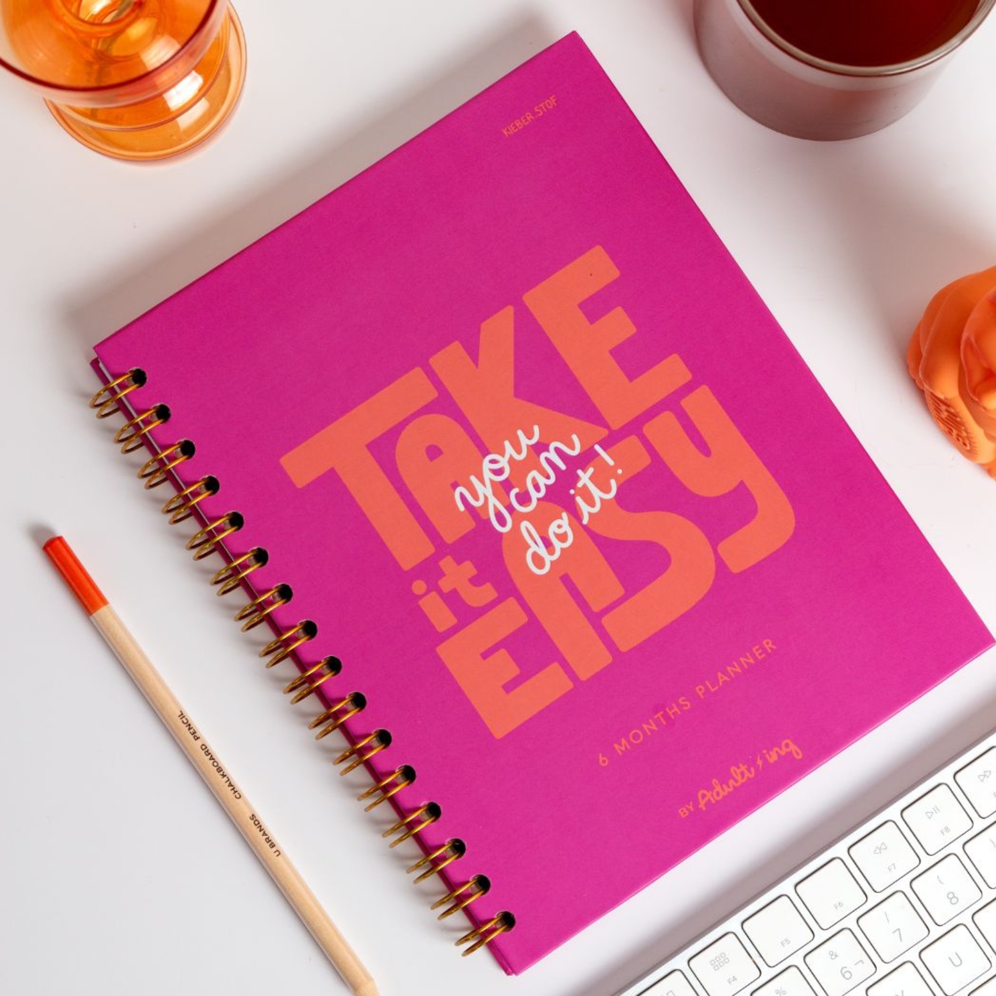 AGENDA SIN FECHA 6 MESES TAKE IT EASY