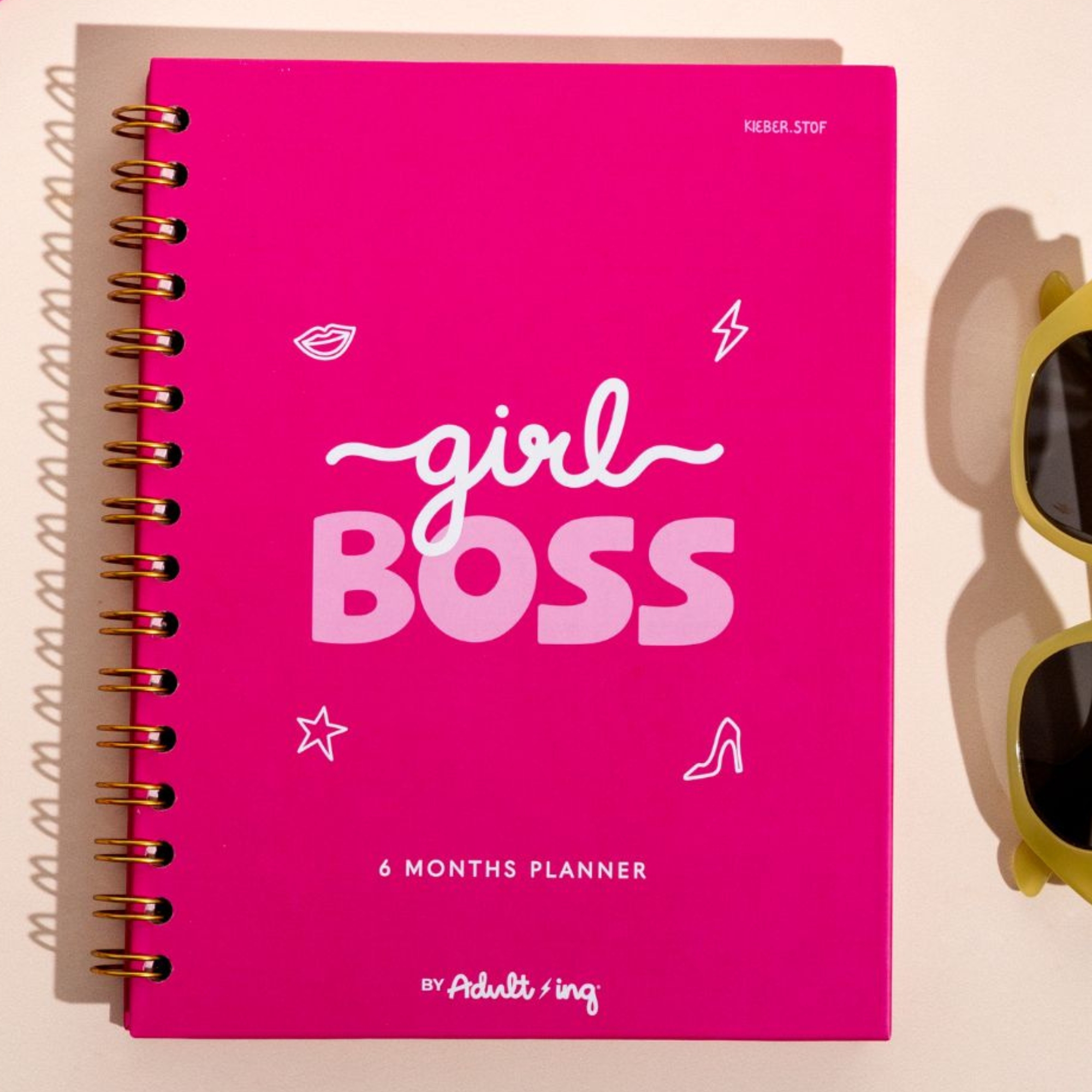 Agenda Sin Fecha 6 Meses Girl Boss