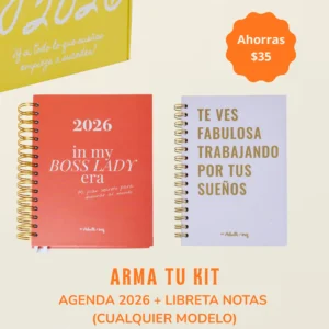 Agenda + libreta de puntitos a precio especial