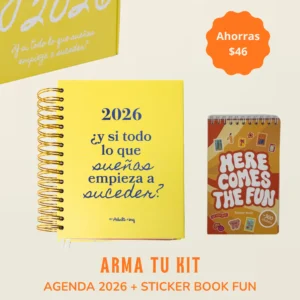 Agenda 2026 + Sticker book FUN a precio especial