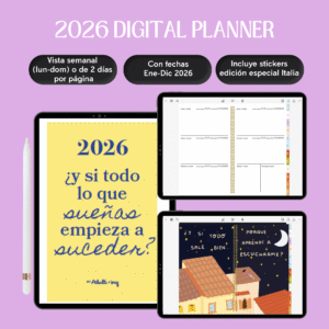 Agenda Digital Sueños en Camino 2026