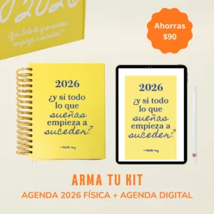 Agenda física + agenda digital a precio especial