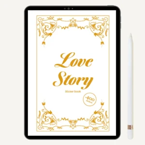 Sticker book DIGITAL – LOVE STORY