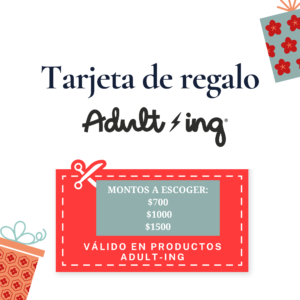 Tarjeta de regalo Adult-ing
