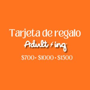 Tarjeta de regalo Adult-ing